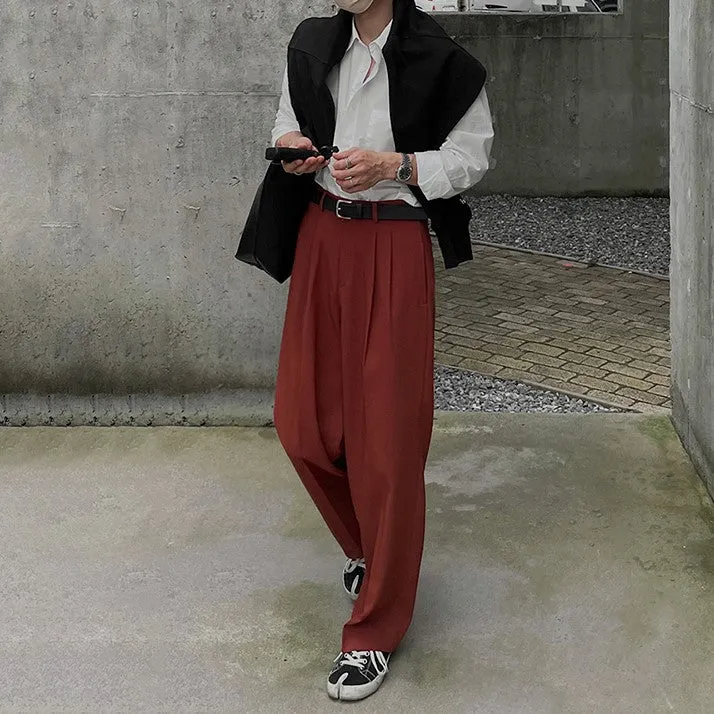 Color straight slacks or1225