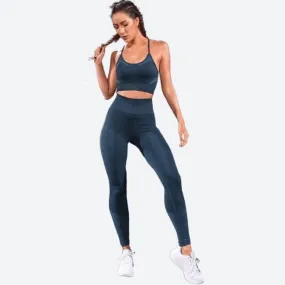 Comfortable High-Waist Sleeveless Leggings