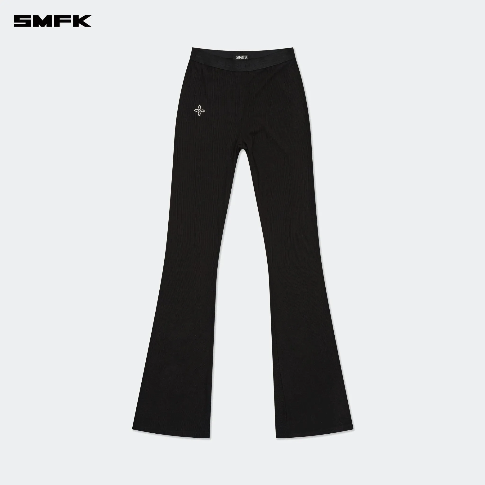 Compass Hug High-Waisted Sports Flared Pants Black