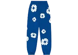 Denim Tears The Cotton Wreath Sweatpants Royal Blue