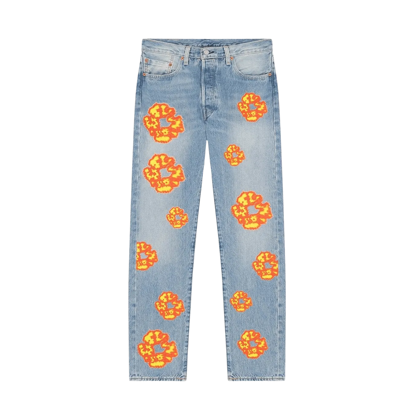 Denim Tears X Offset Jeans 'Light Wash'