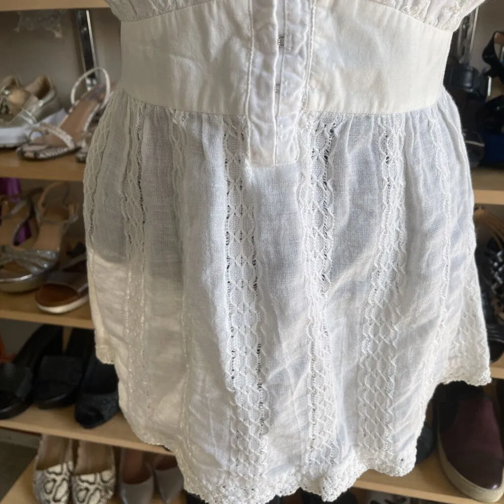 DKNY Jeans Lace Detail Top M