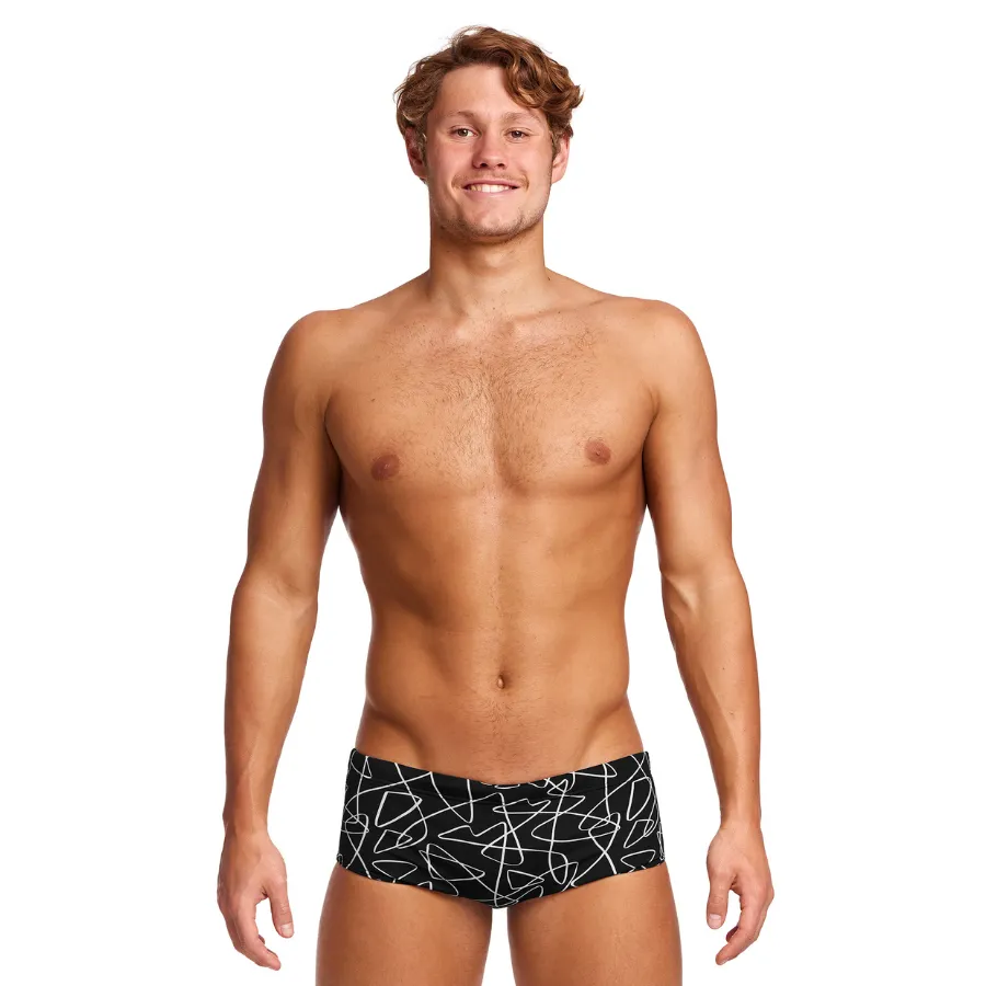 Funky Trunks Mens Sidewinder Trunks FTS010M - Texta Mess