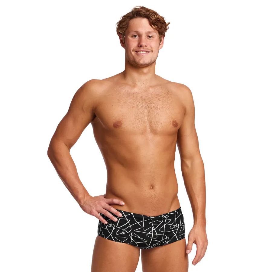 Funky Trunks Mens Sidewinder Trunks FTS010M - Texta Mess