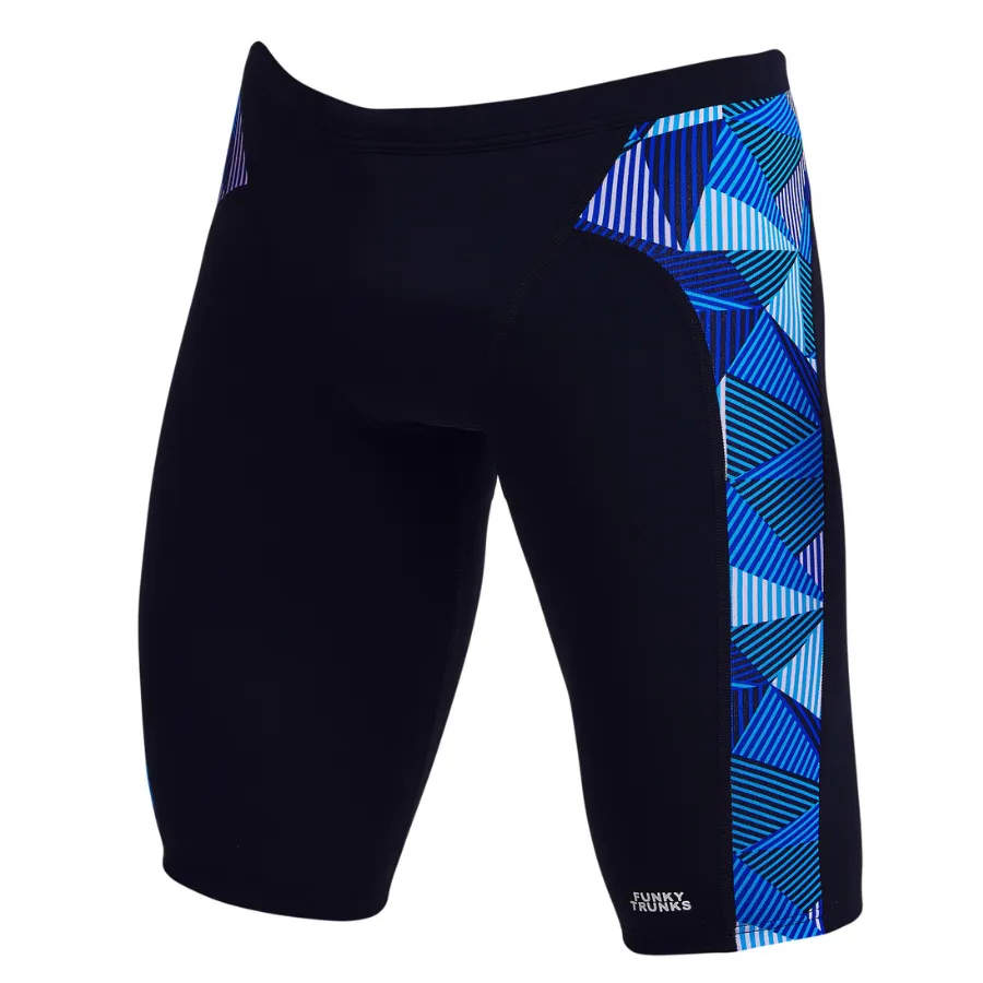 Funky Trunks Mens Training Jammers FT37M- Blue Bars