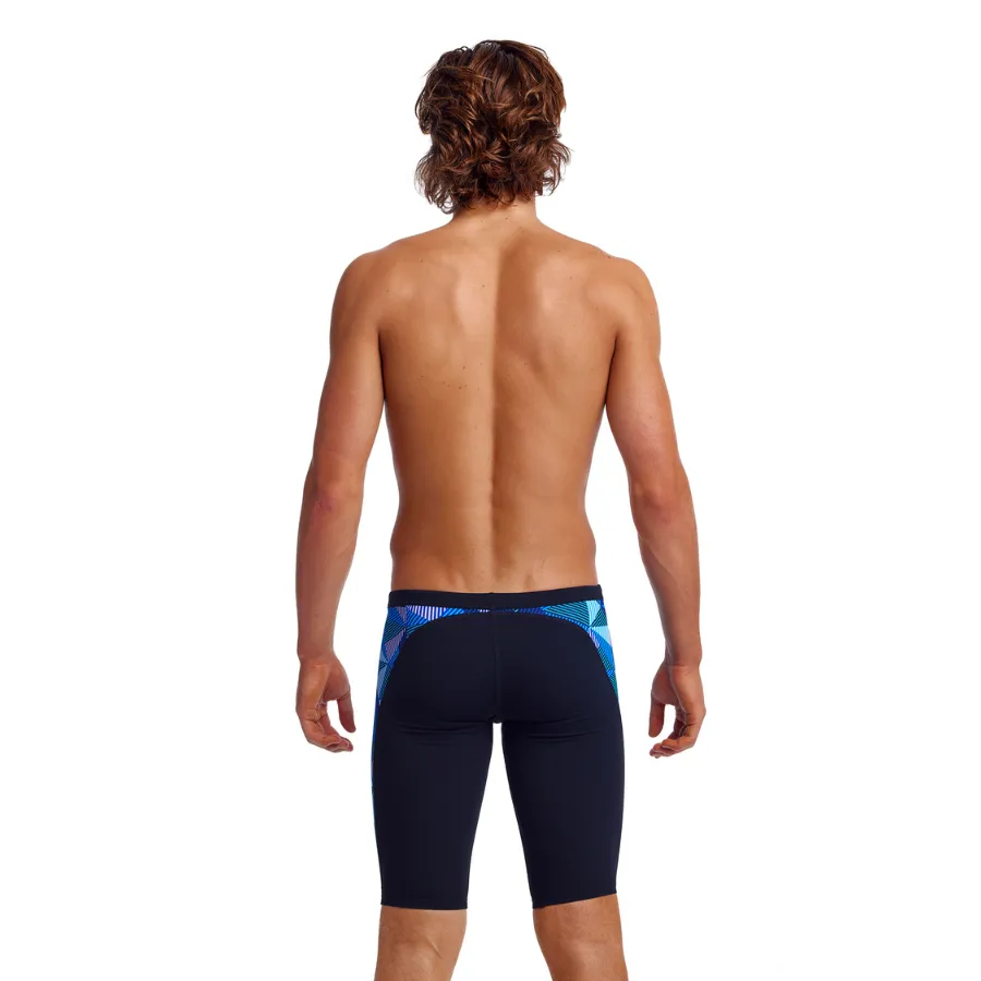 Funky Trunks Mens Training Jammers FT37M- Blue Bars