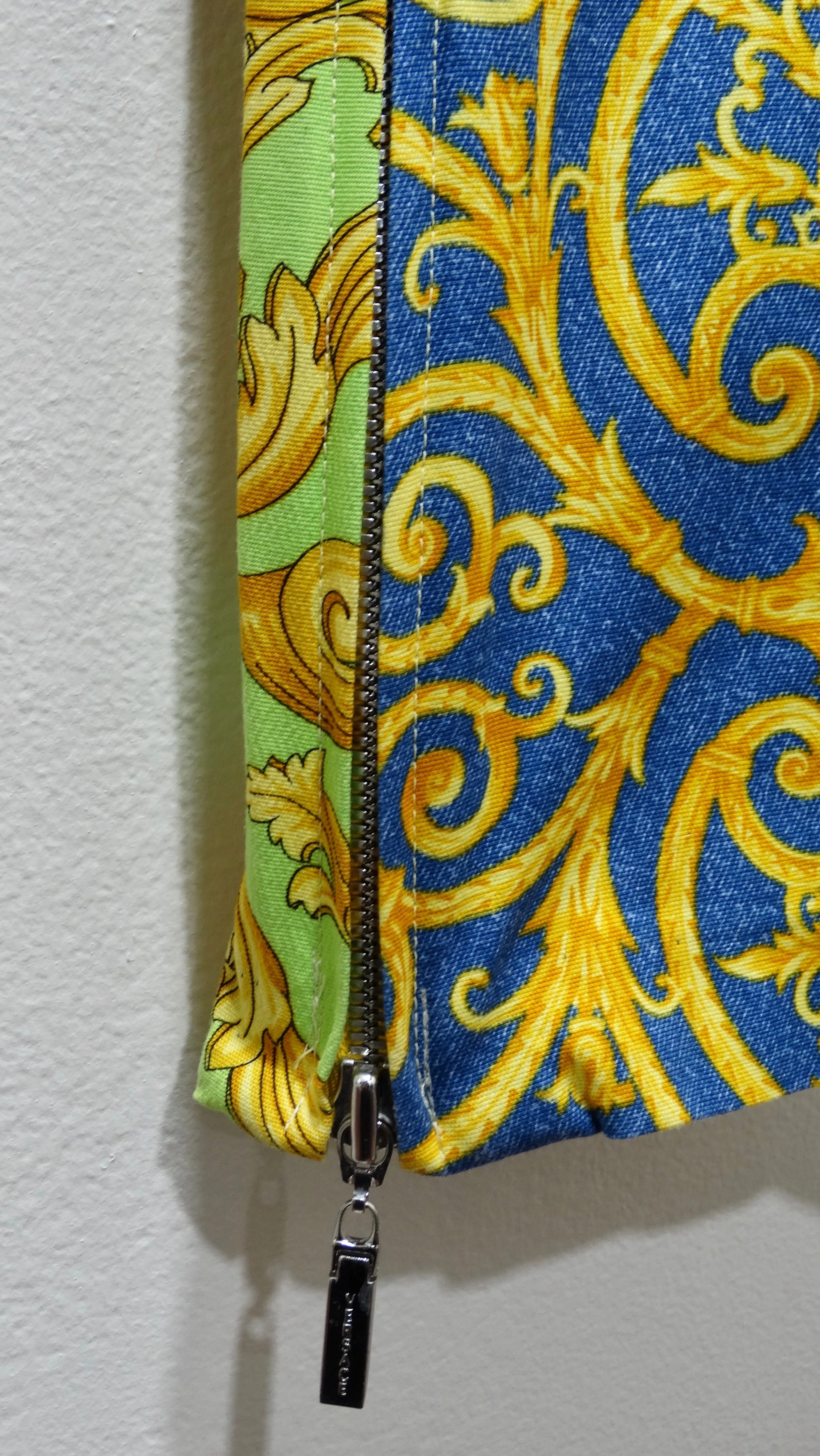Gianni Versace Patchwork Print Pants
