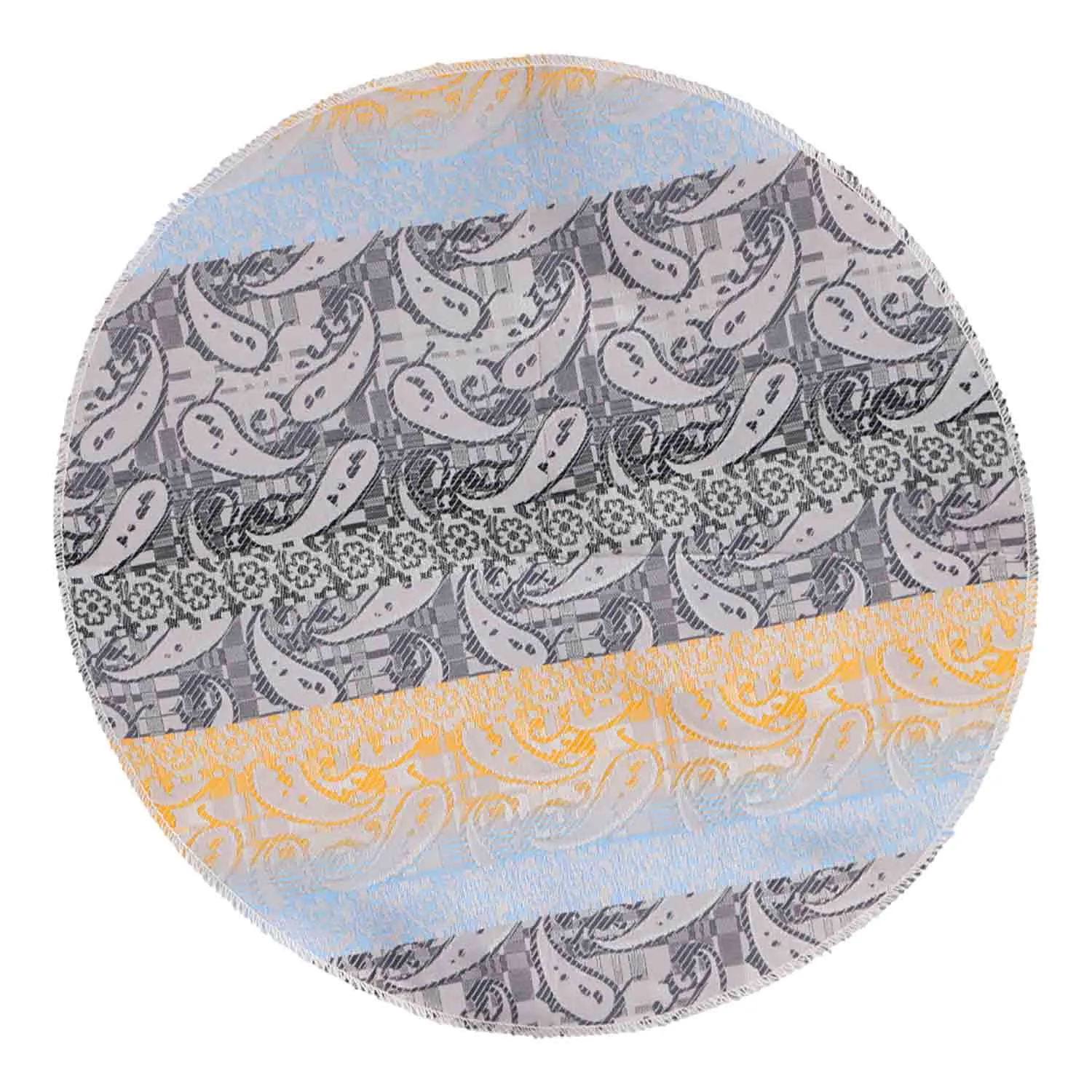 Golden Yellow Vernon Paisley Necktie