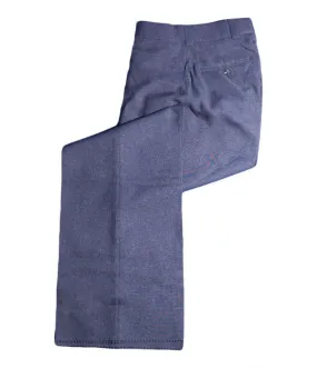 Honig's Heather Grey Low Rise Women's Plate Slacks