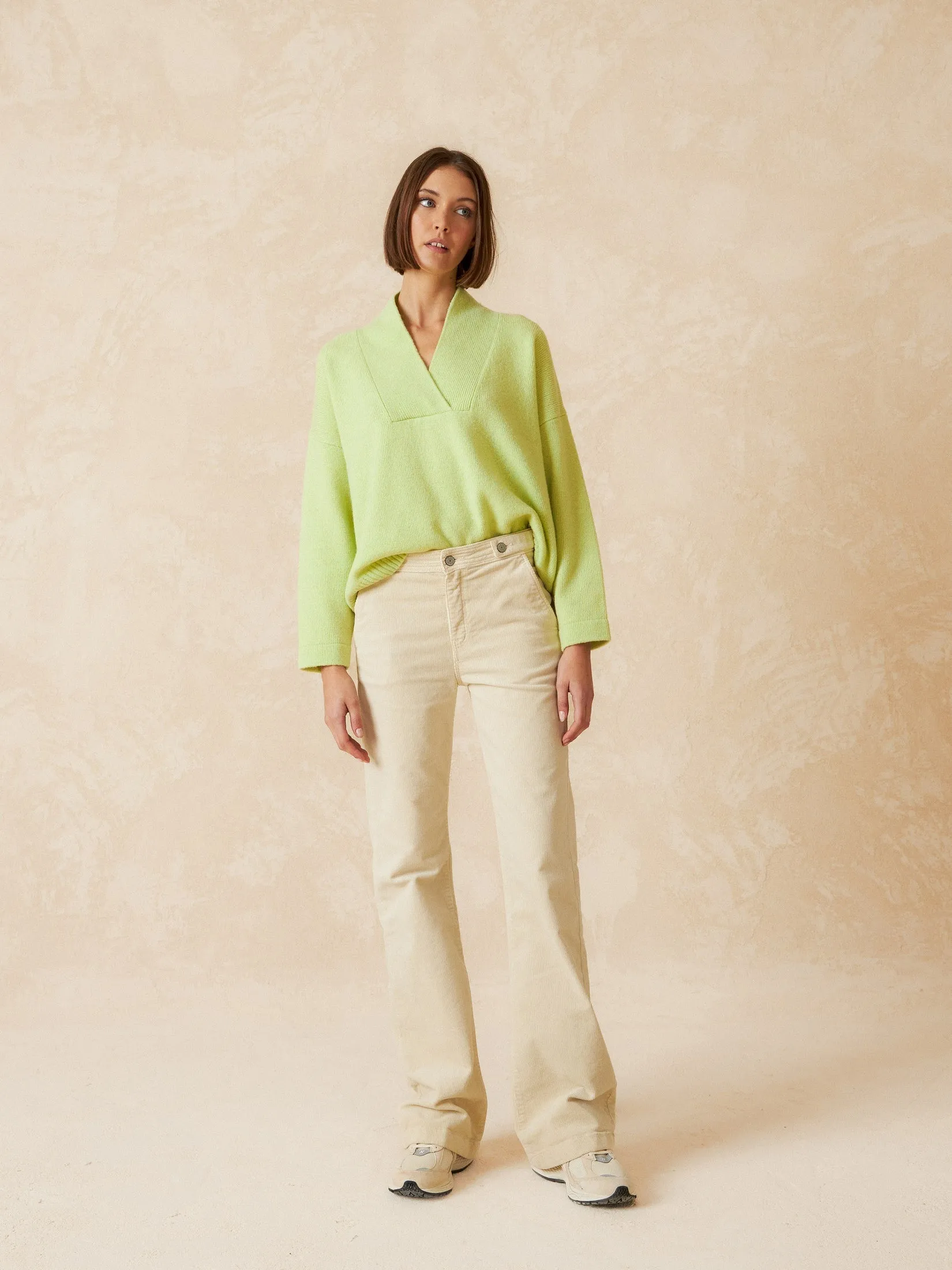 Indi & Cold Trousers | Acero   Crudo