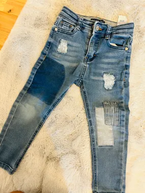 Jeans 3 Ans Patchwork