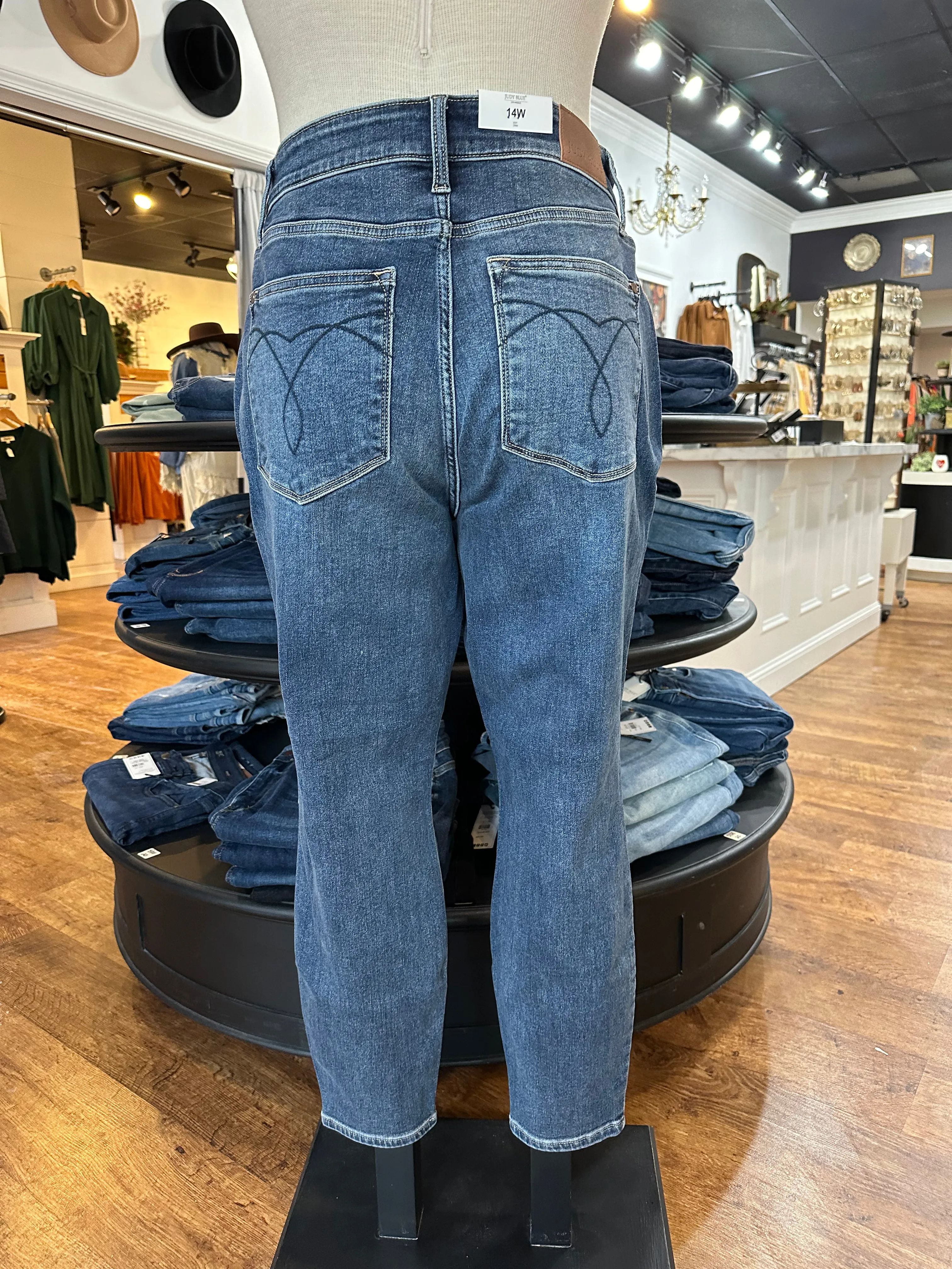 Judy Blue Mid Rise Skinny Jean ~JACKIE