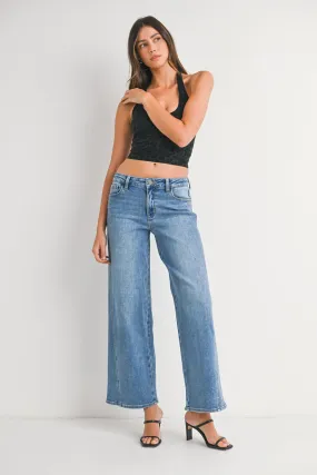 Just Black - Seamed Wide Leg