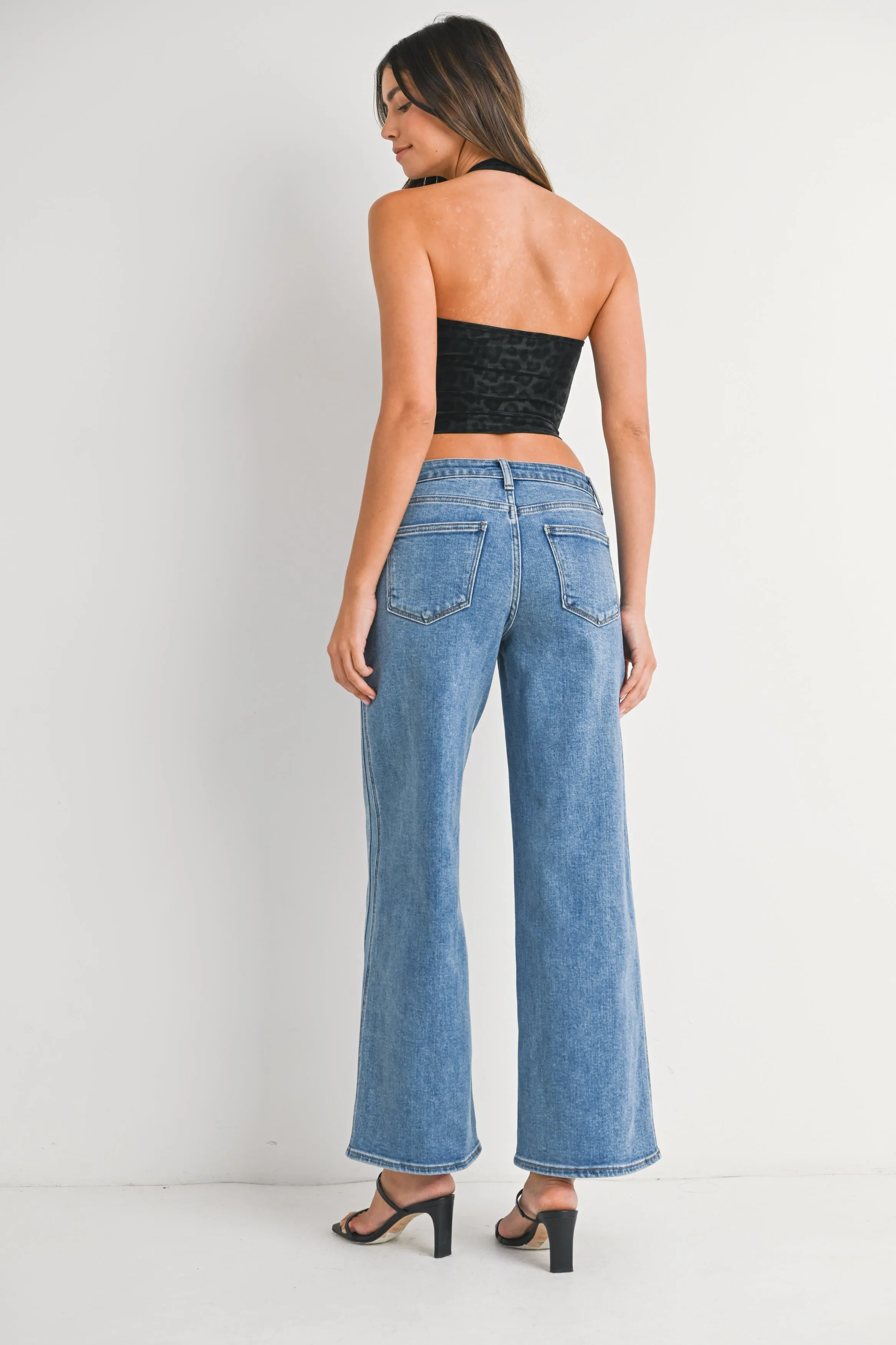 Just Black - Seamed Wide Leg