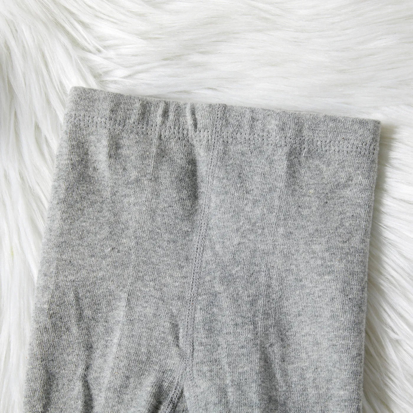 Kid Girl 100% Cotton Carrot Embroidered Knit Footie Leggings