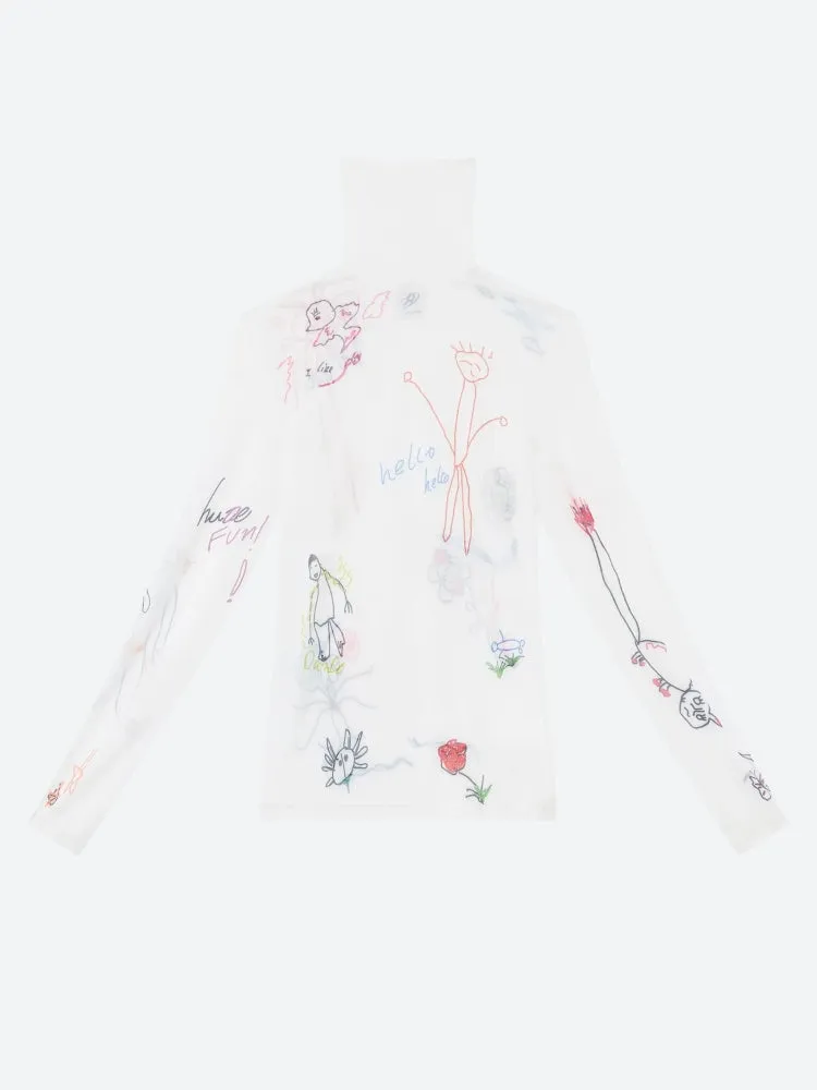 Kid's Art Mesh Top