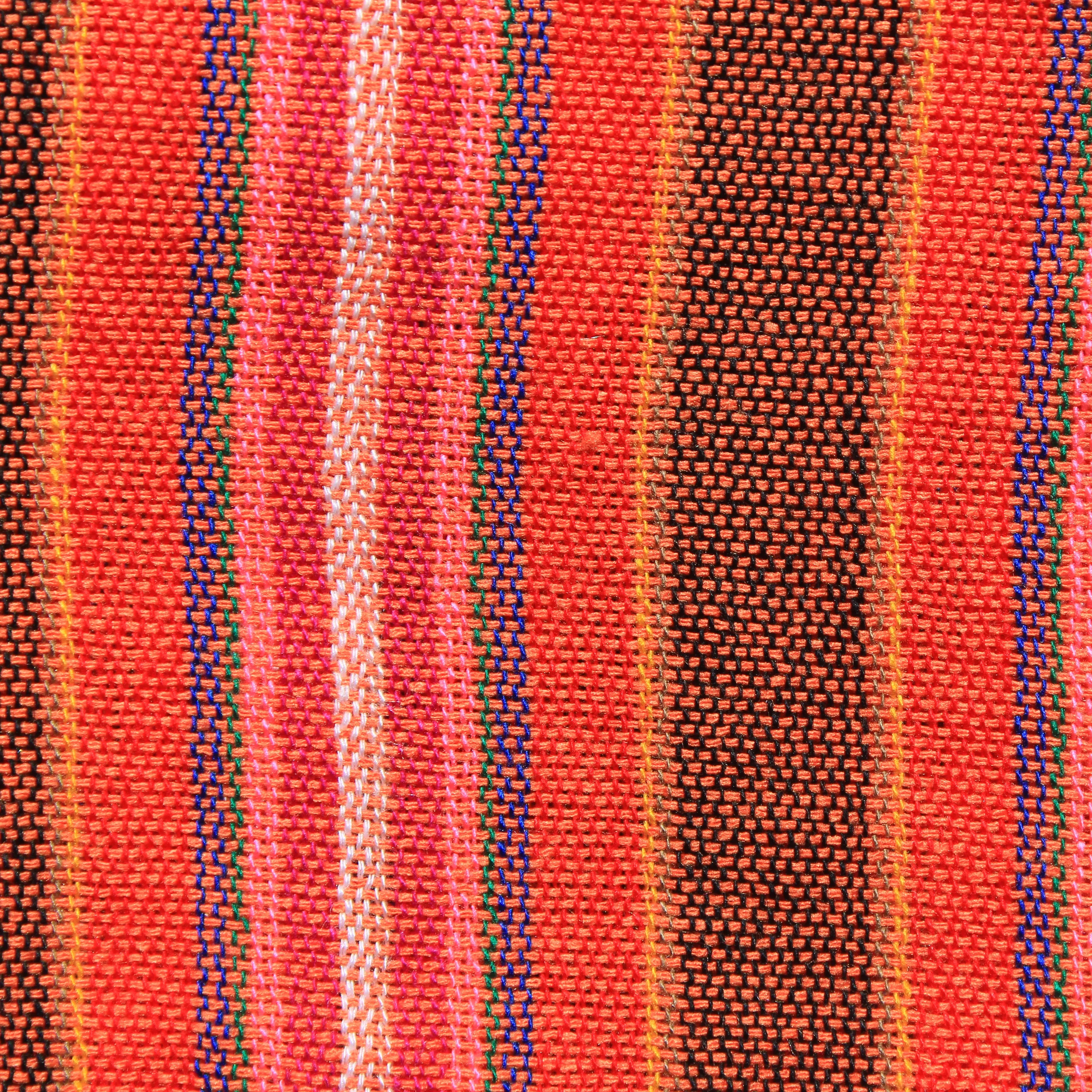 (Large) Pinkish Orangey with subtle Greenish stripes 0206