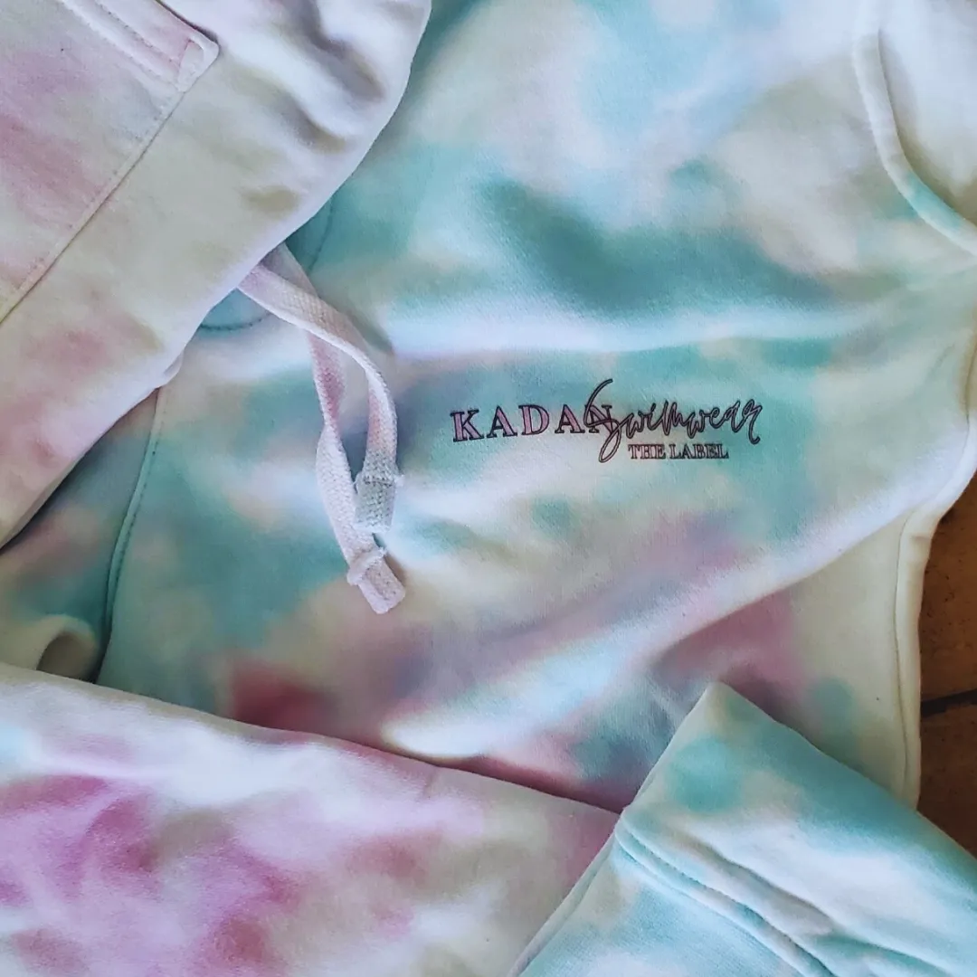 Logo Cotton Candy Tie Dye Pants
