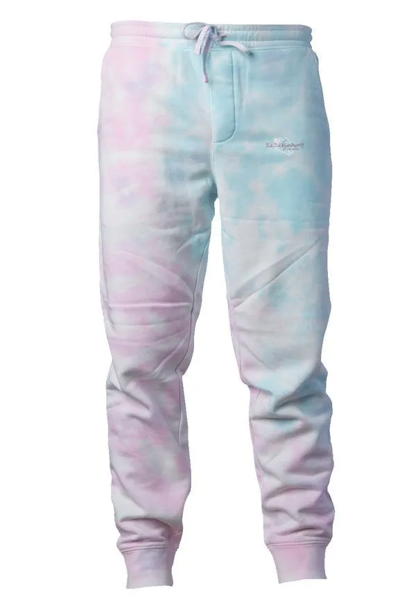 Logo Cotton Candy Tie Dye Pants