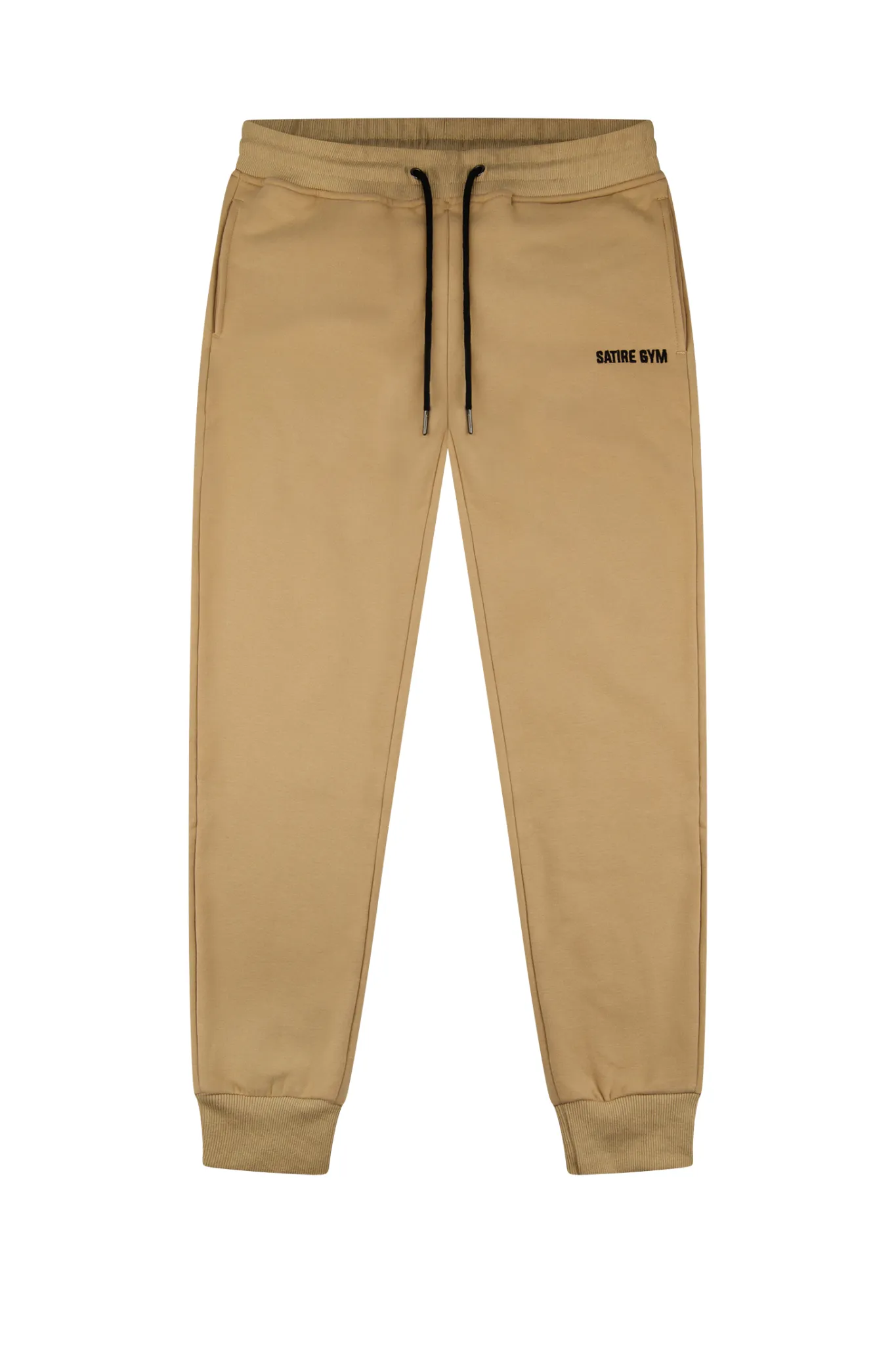 Loose Fit Sweatpants Cotton - Sandfarben 340gsm