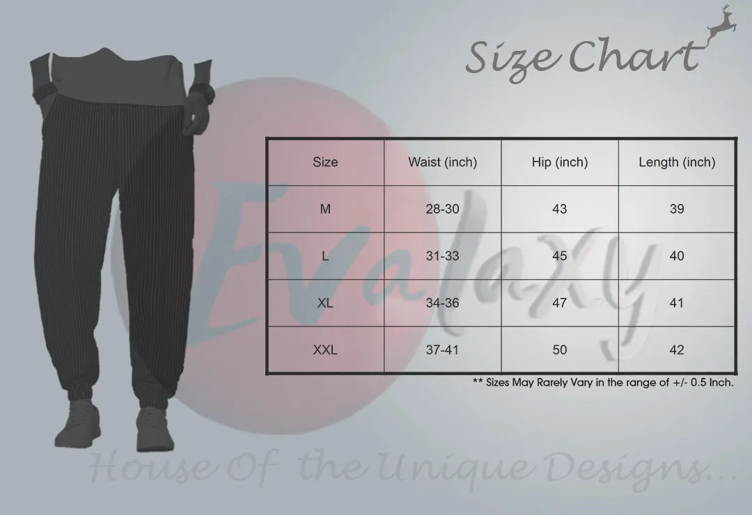 Loose Random Abstract Orange Jogger Breathable Casual Harem Pants