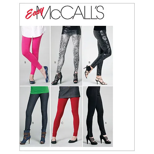 M6173 Misses'/Miss Petite Pants and Leggings