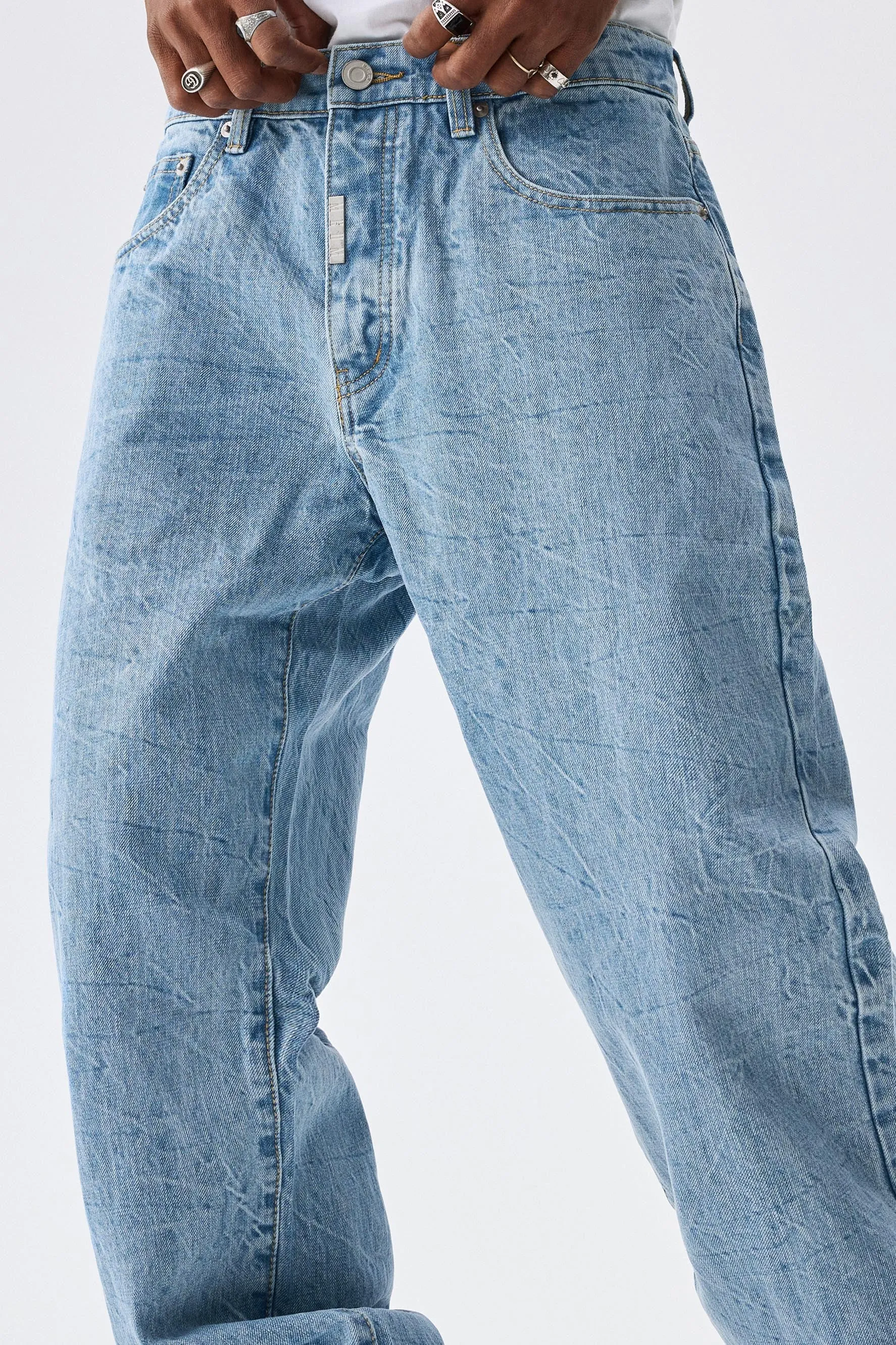 MEDM CORRUGATED JEANS