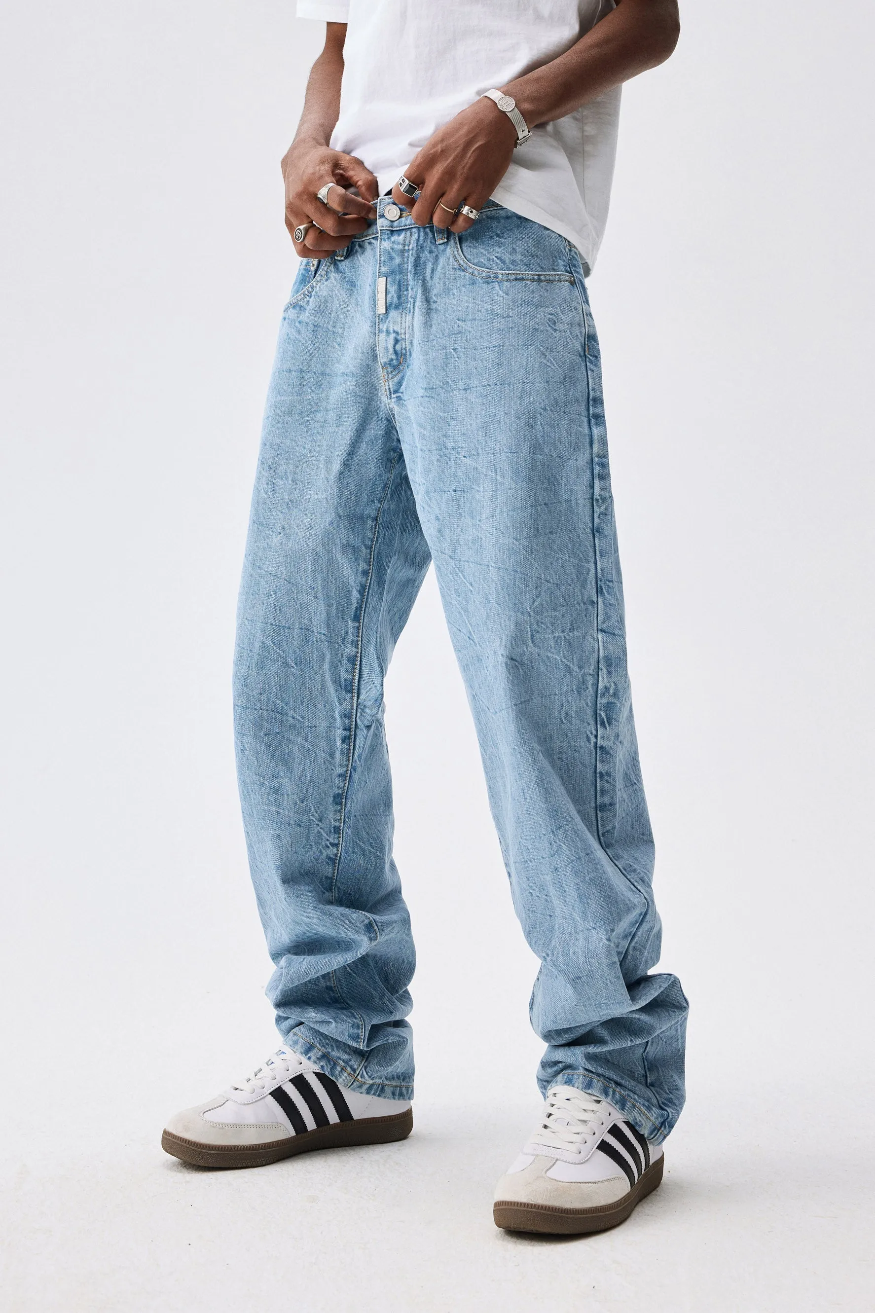 MEDM CORRUGATED JEANS