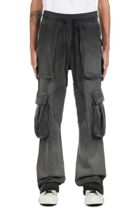 NAHMIAS | SUNFADE LOGO CARGO SWEATPANTS
