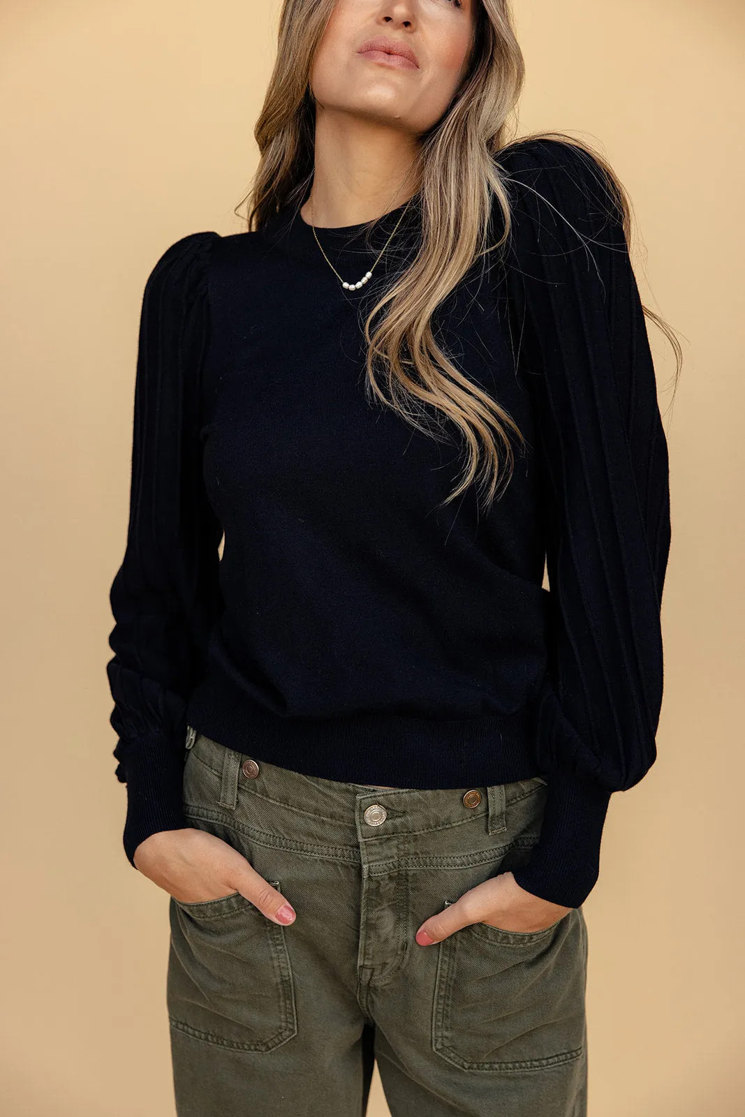 New Beginnings Detail Sweater