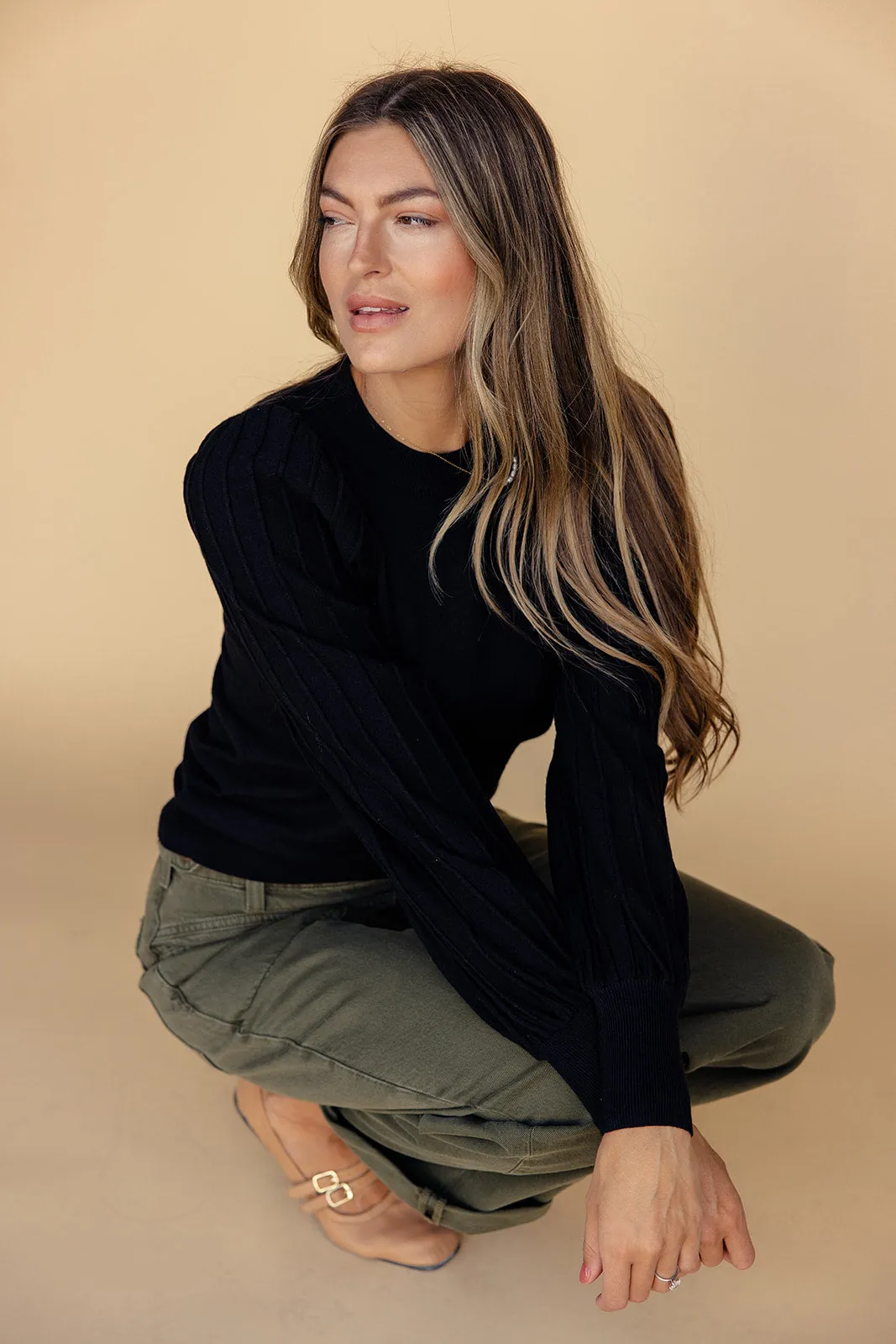New Beginnings Detail Sweater