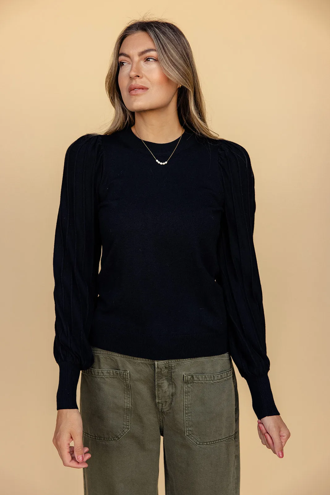 New Beginnings Detail Sweater