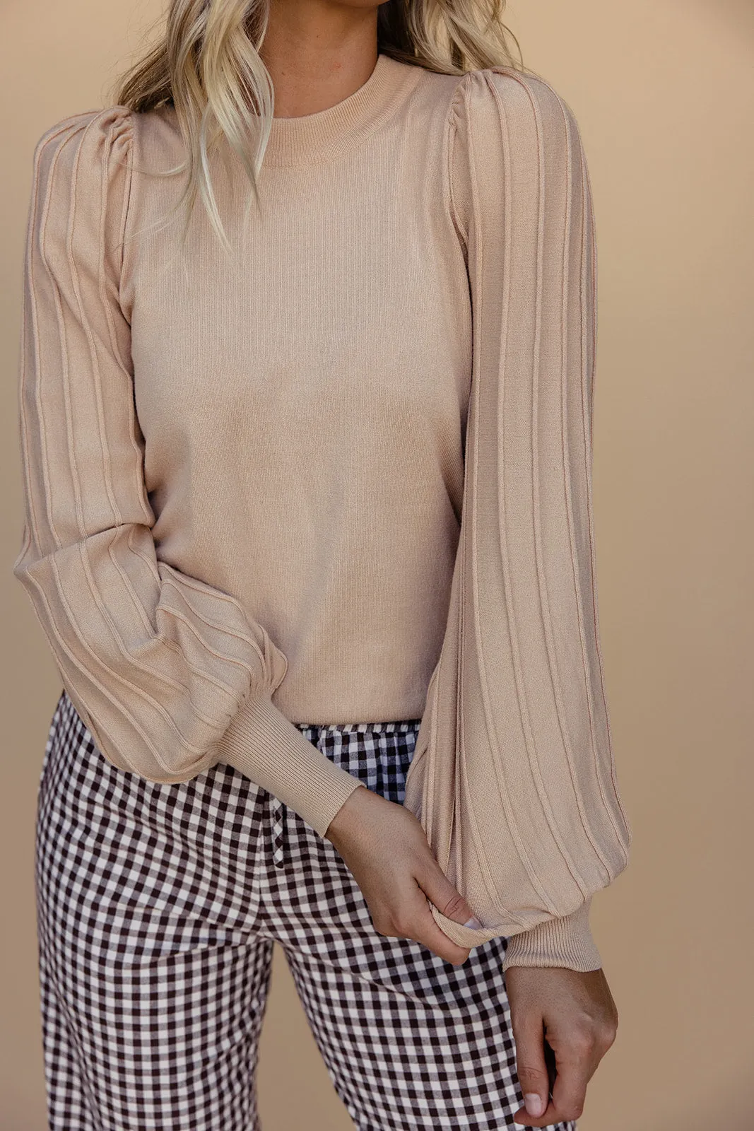 New Beginnings Detail Sweater