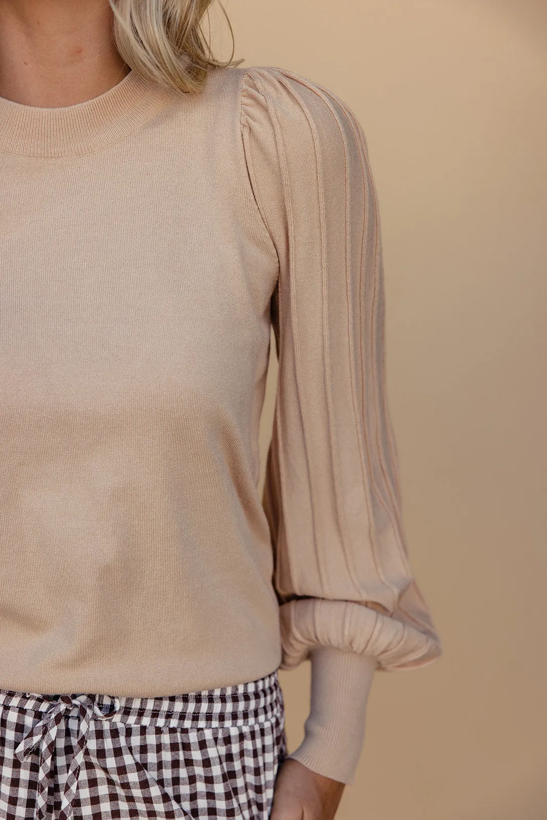 New Beginnings Detail Sweater