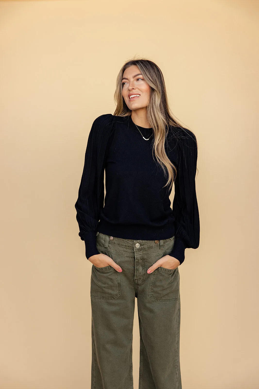 New Beginnings Detail Sweater