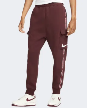 Nike Sportswear Repeat Men Lifestyle Pant Burgundy Dx2030-652