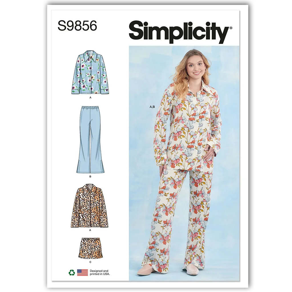 Pattern: Simplicity 9856 Pajama