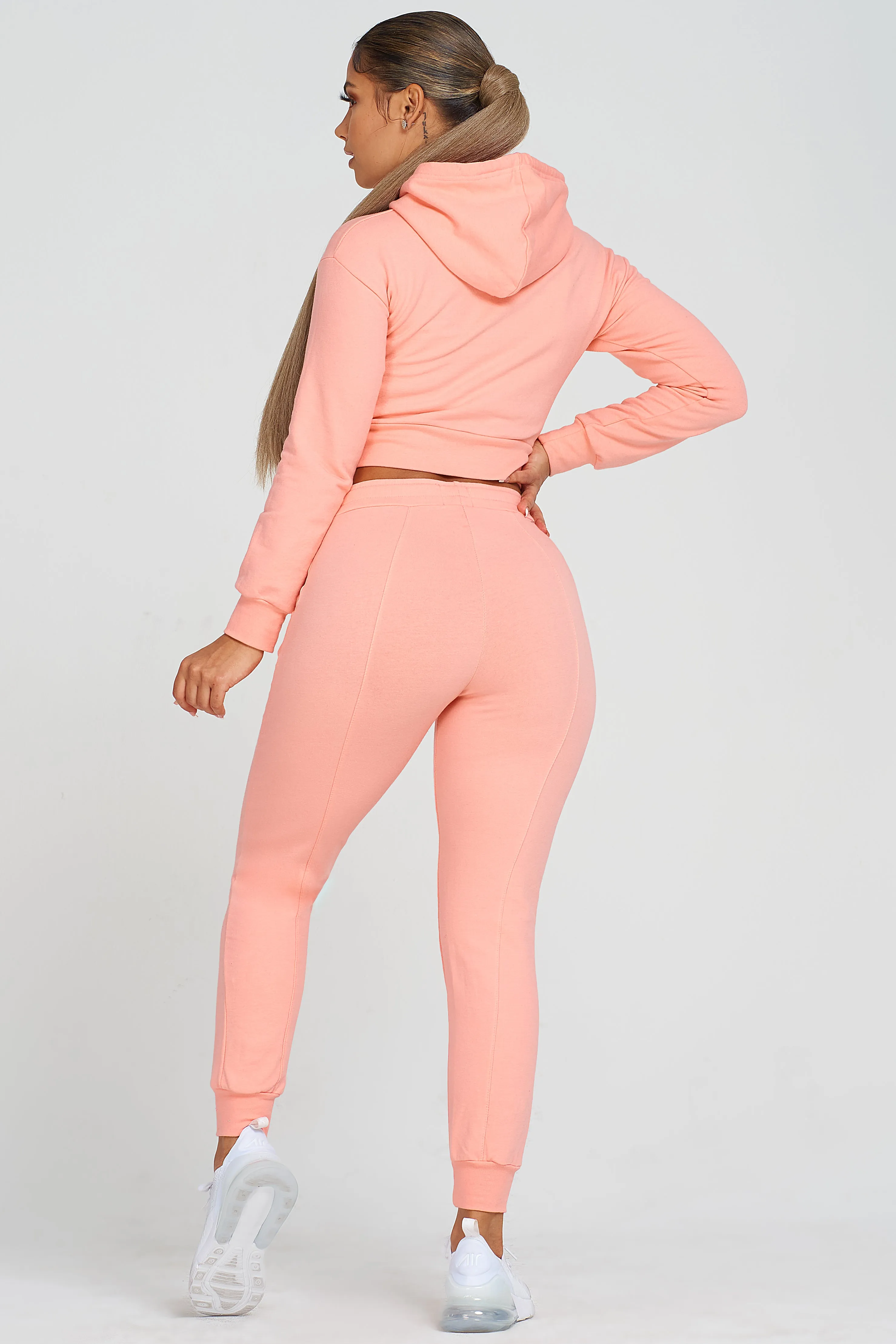 Pink Fitted Sweatpant