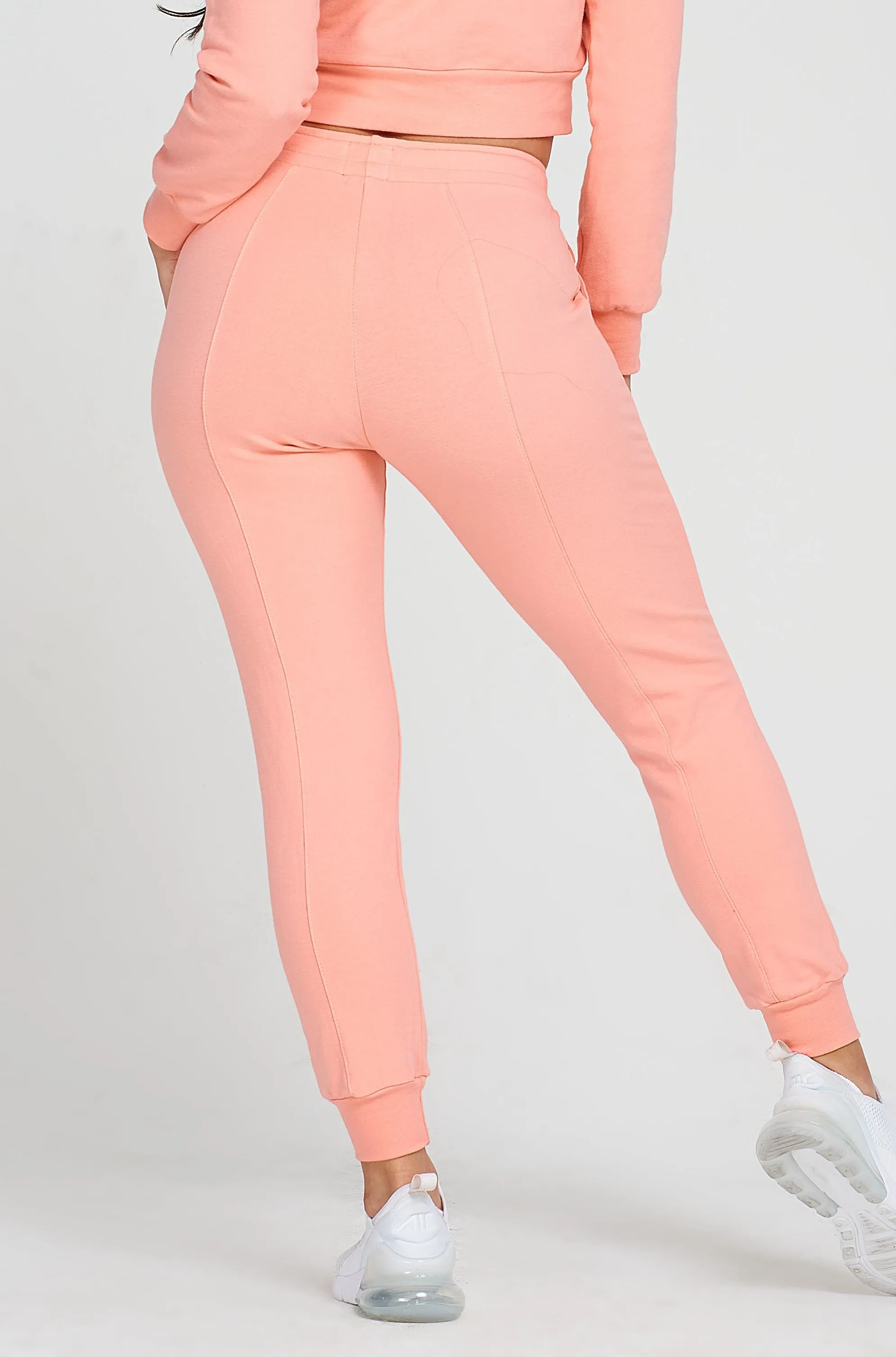 Pink Fitted Sweatpant