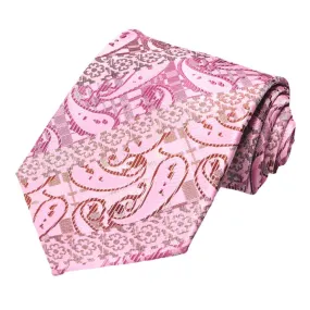 Pink Vernon Paisley Necktie