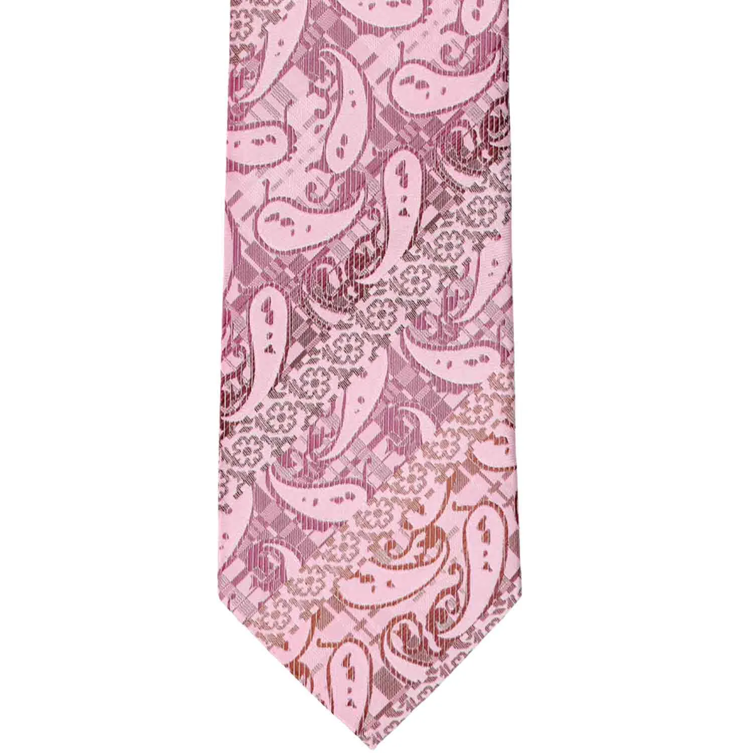 Pink Vernon Paisley Necktie