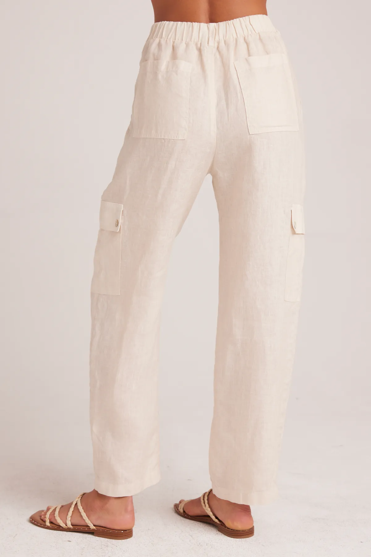 Pleated Cargo Trousers