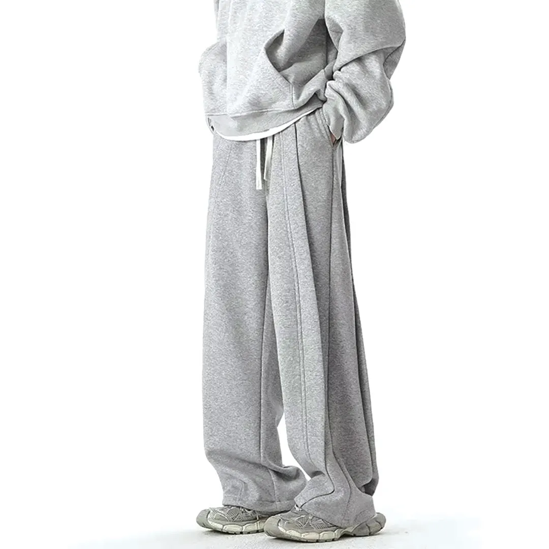 Raw Wide Leg Sweatpant