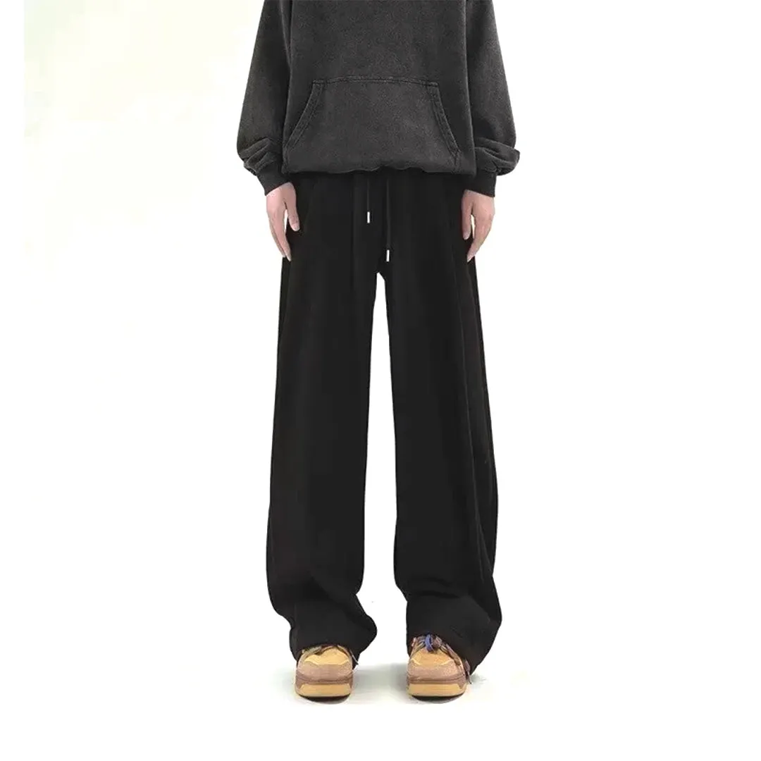 Raw Wide Leg Sweatpant