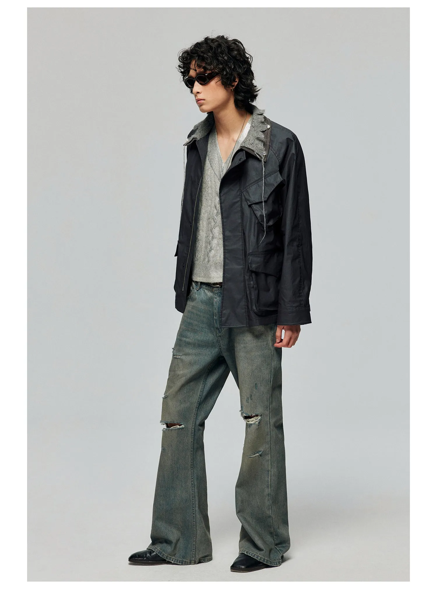Retro Used Flared Jeans