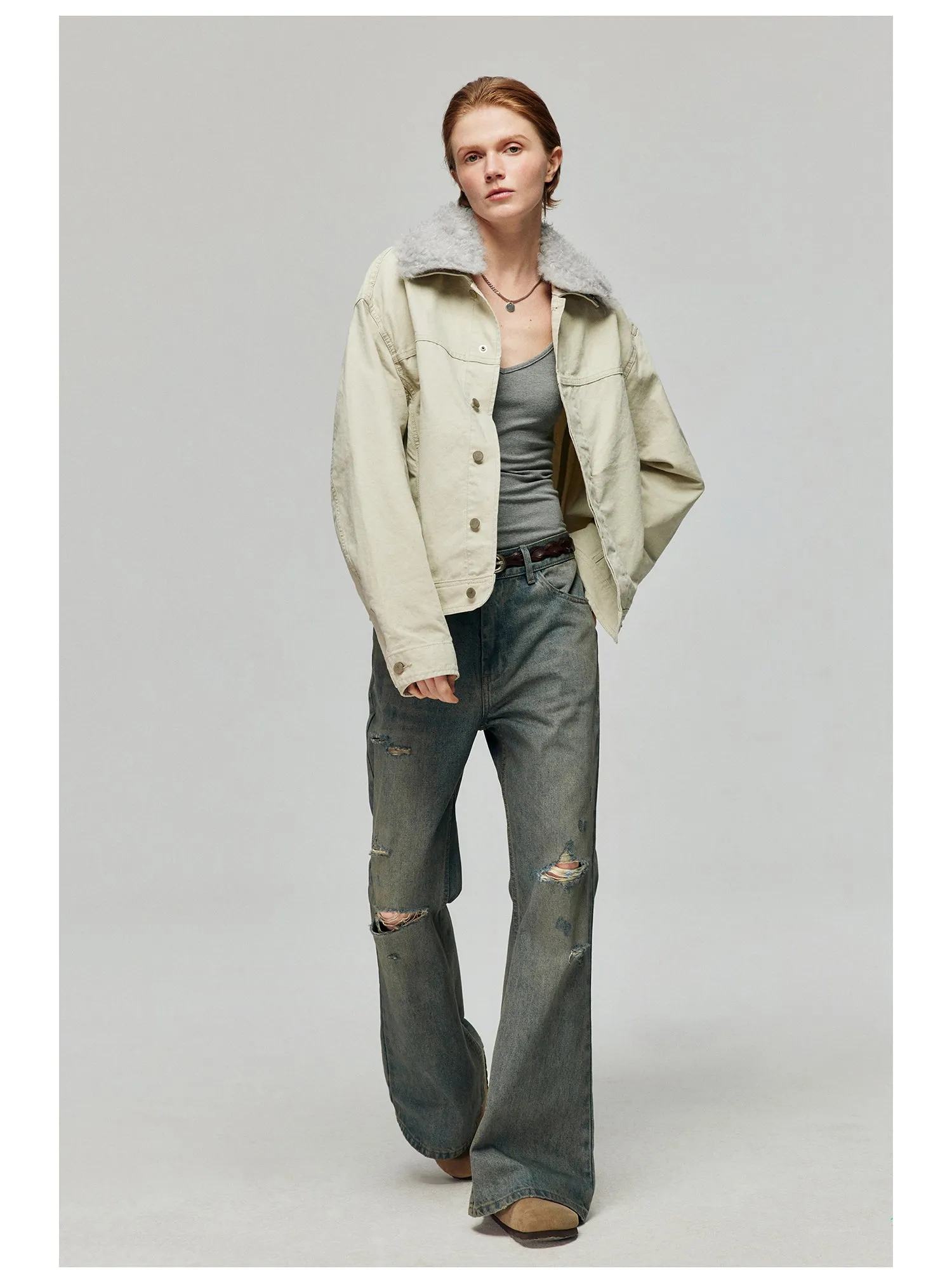 Retro Used Flared Jeans