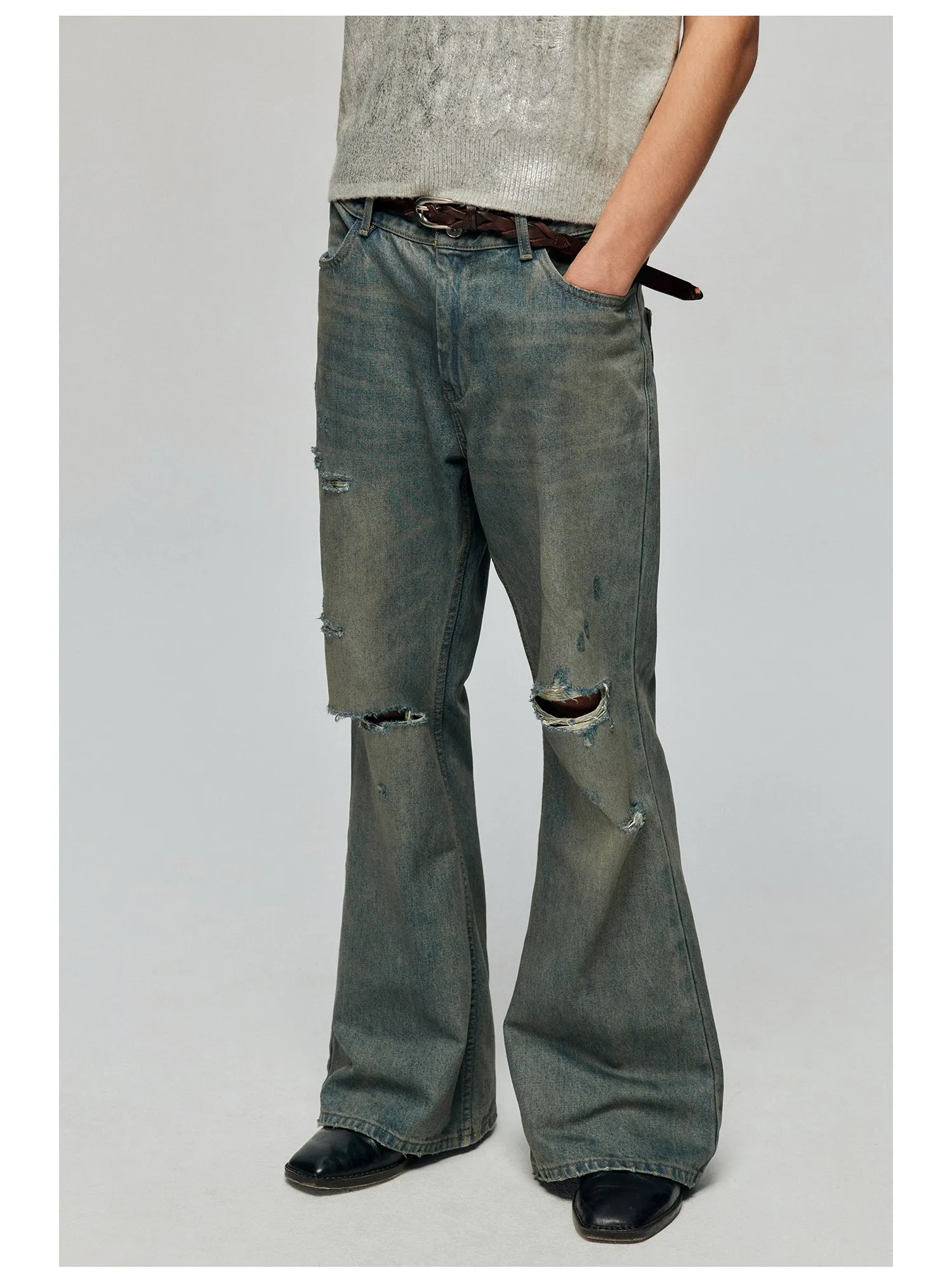 Retro Used Flared Jeans
