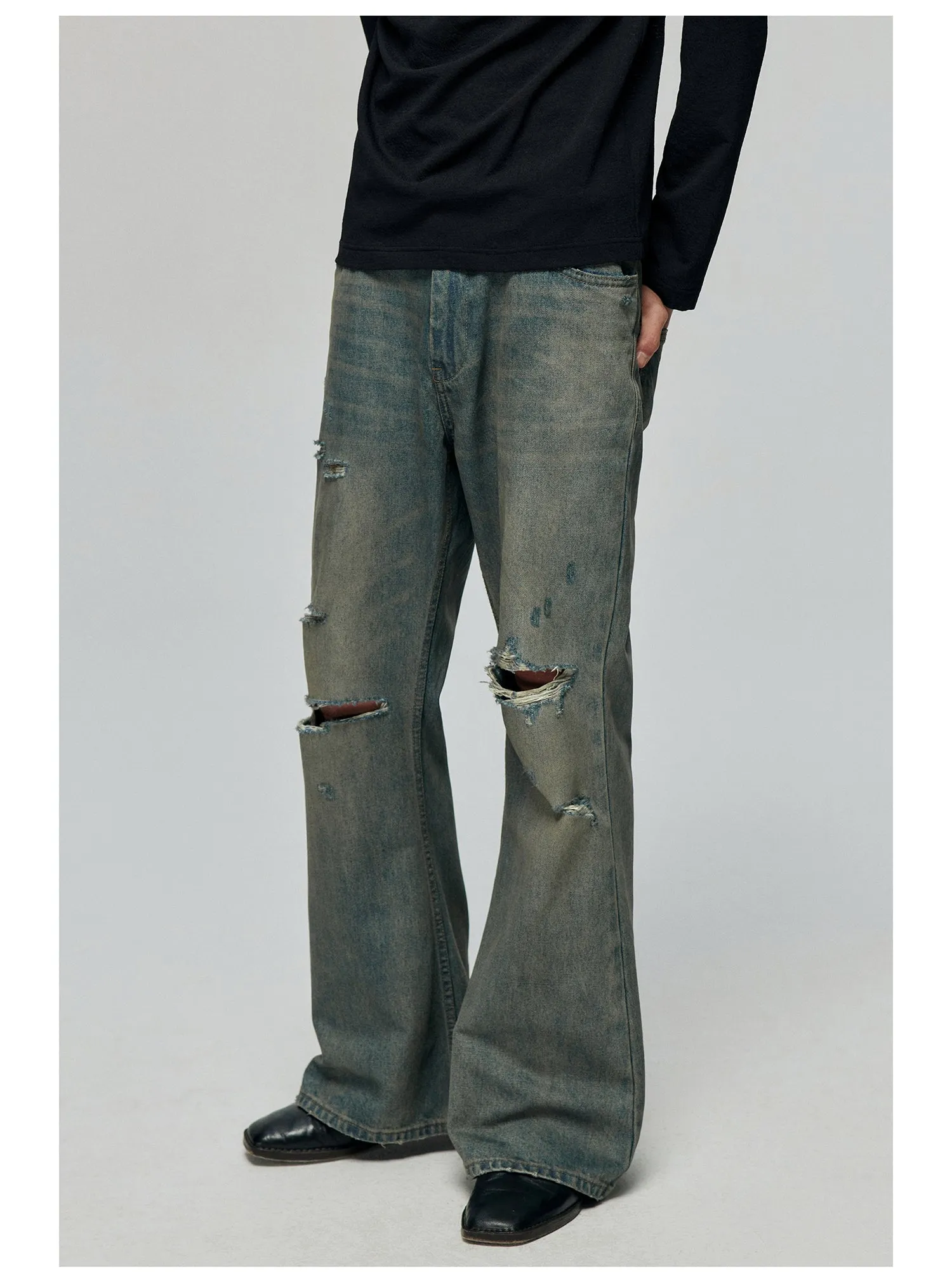 Retro Used Flared Jeans