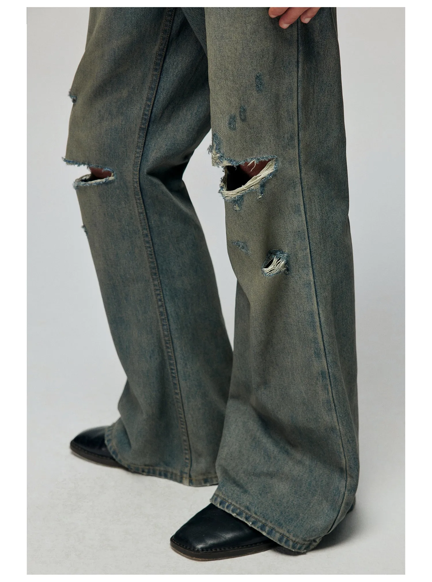 Retro Used Flared Jeans