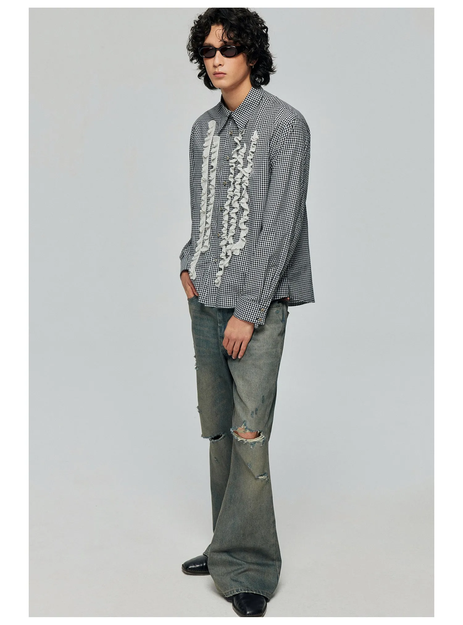 Retro Used Flared Jeans